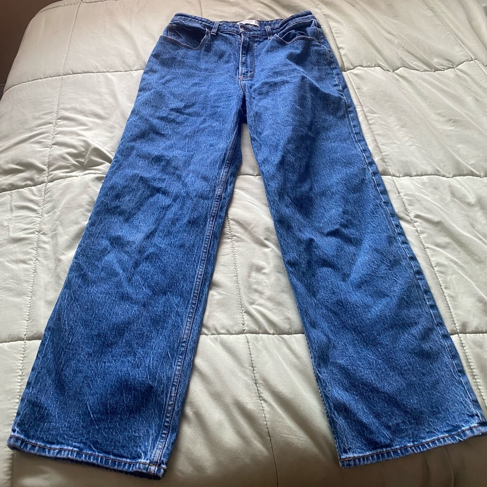 Abercrombie Curve Love 90s Relaxed Jean High Rise 31/12R